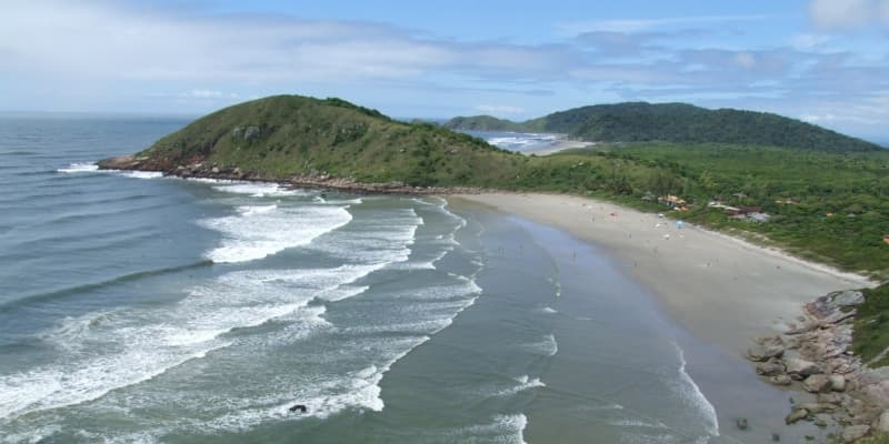 Caiobá com Ilha do Mel